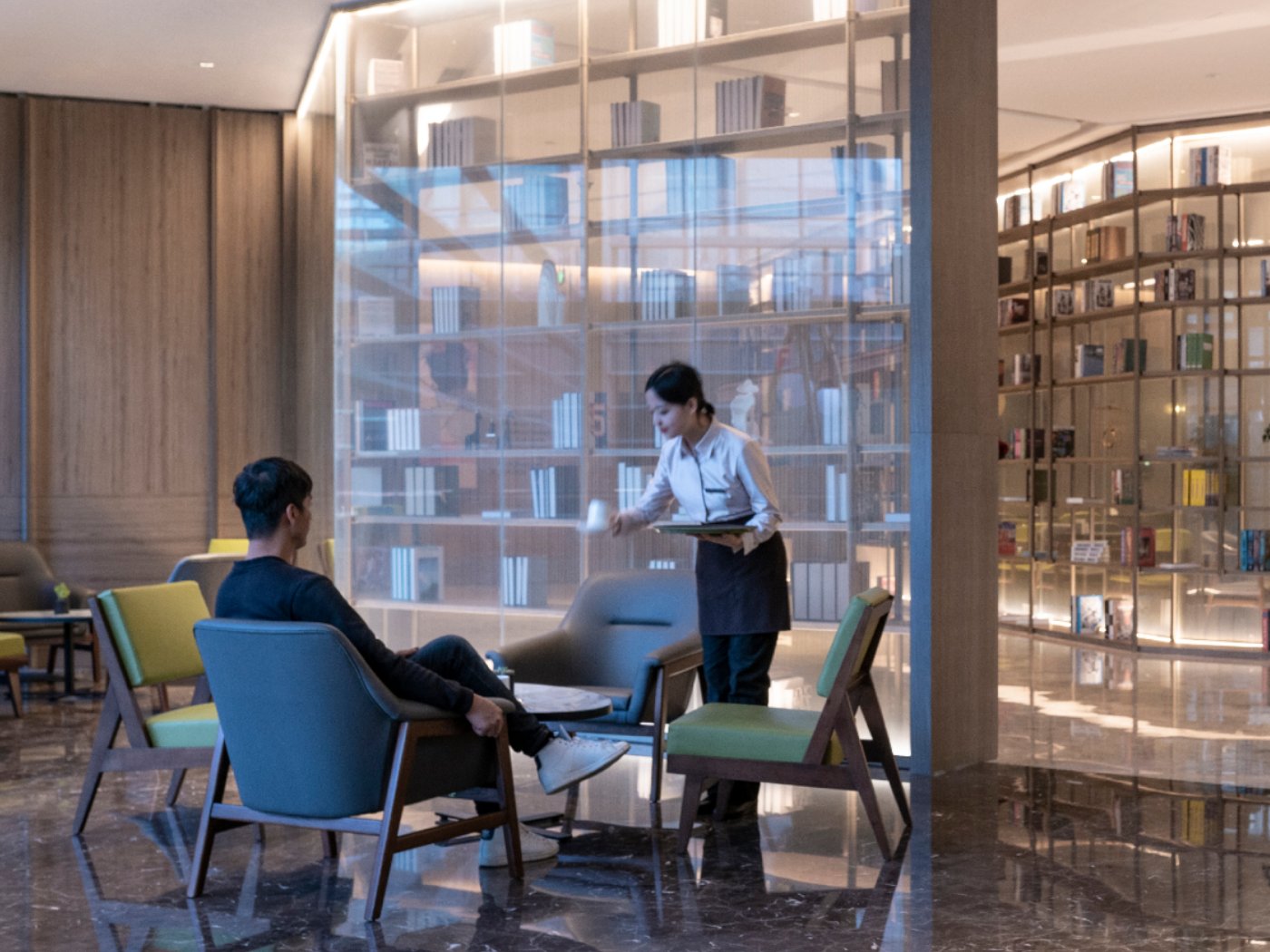 Library Lounge by Aerotel Beijing, foto 2