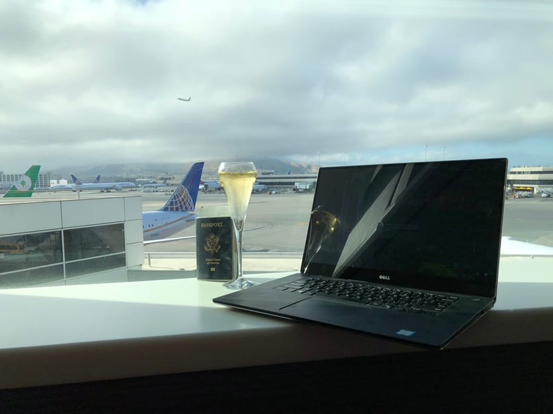 United Airlines Polaris Lounge, foto 5