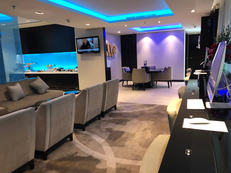 Oman Air First and Business Class Lounge, foto 5
