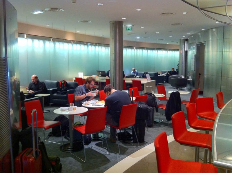 Air Canada Maple Leaf Lounge, foto 6