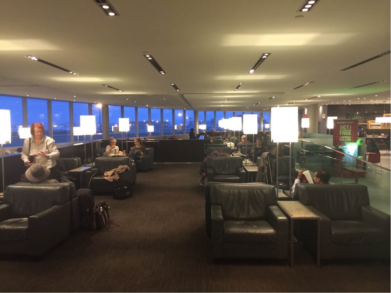 Air Canada Maple Leaf Lounge, foto 9