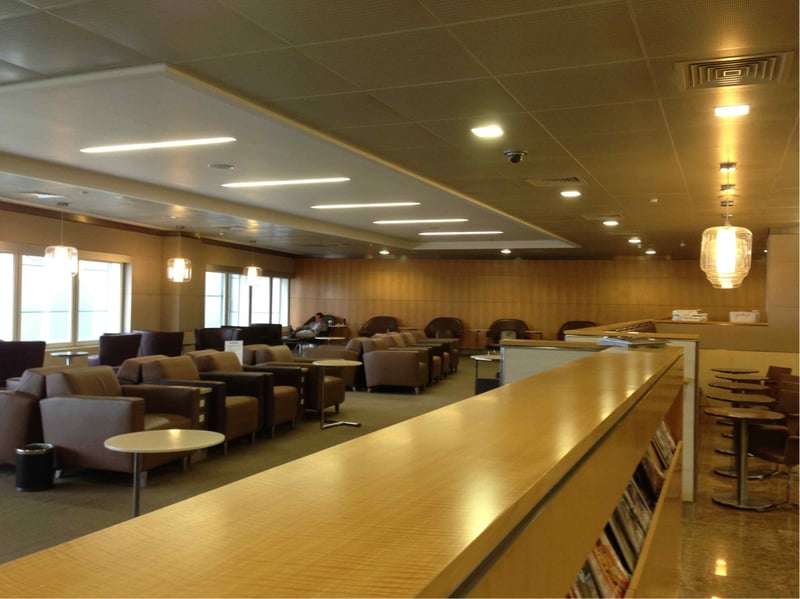 American Airlines International First Class Lounge, foto 6