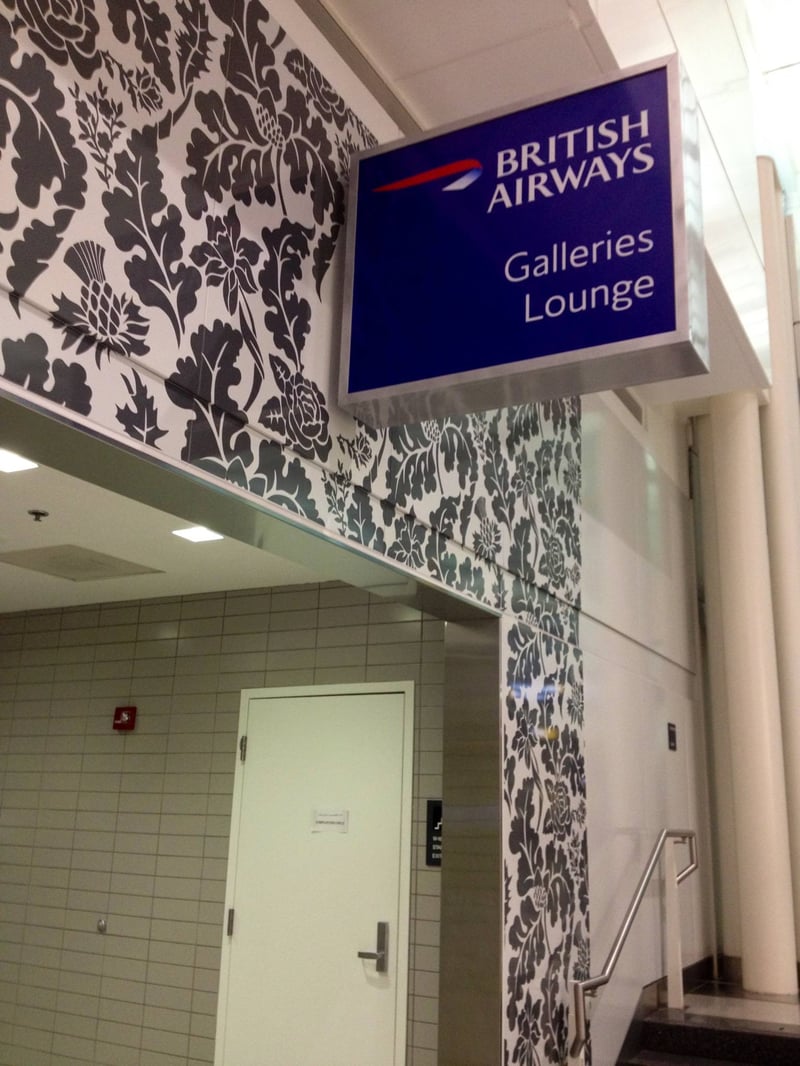 British Airways Galleries Lounge, foto 7