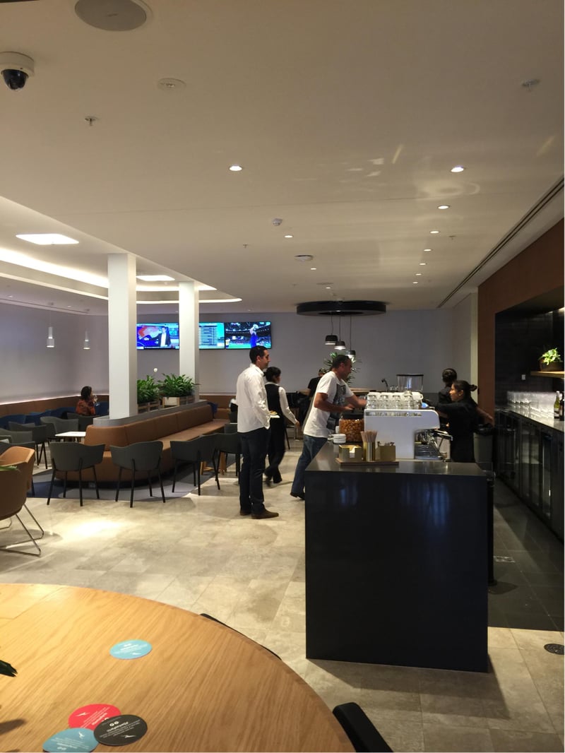 Qantas Airways Domestic and International Business Lounge, foto 3