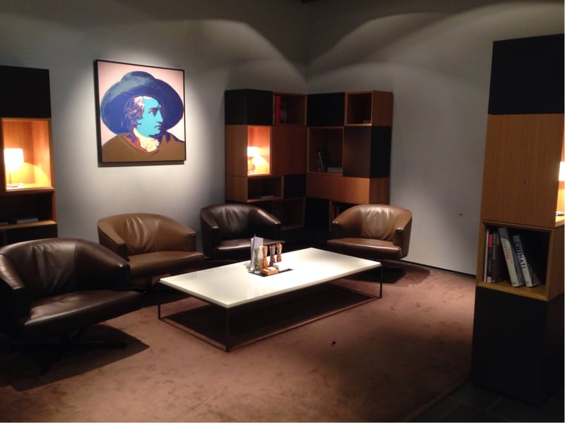 Lufthansa First Class Lounge (Schengen), foto 3