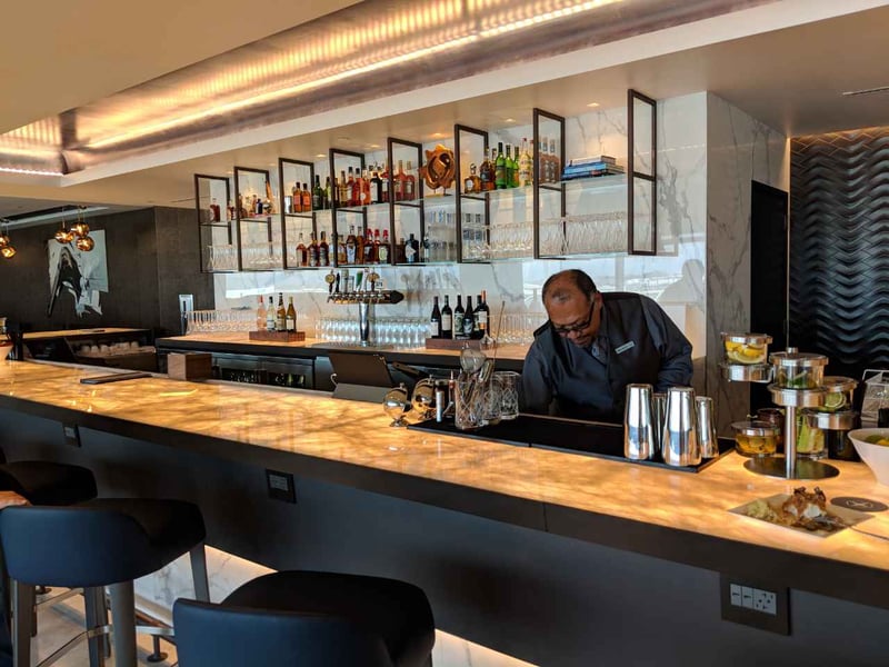 United Airlines Polaris Lounge, foto 4