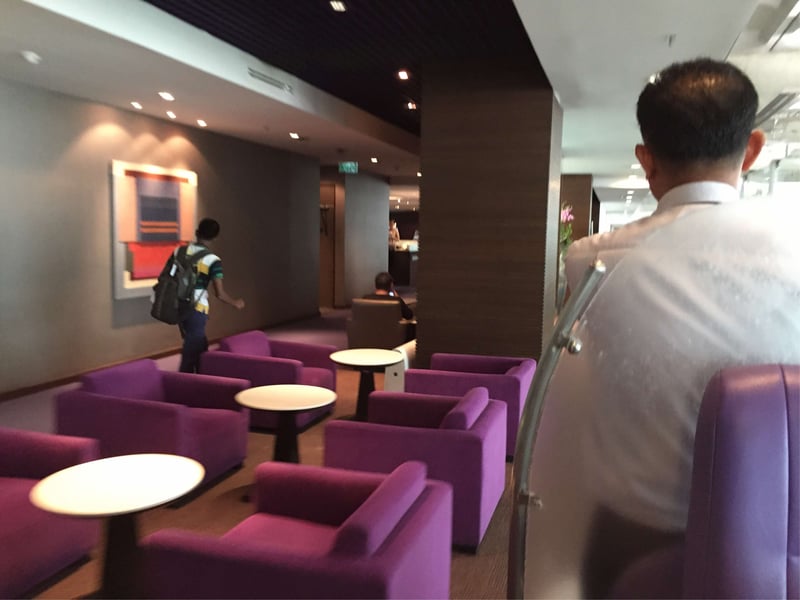 Thai Airways Royal Silk Lounge, foto 5