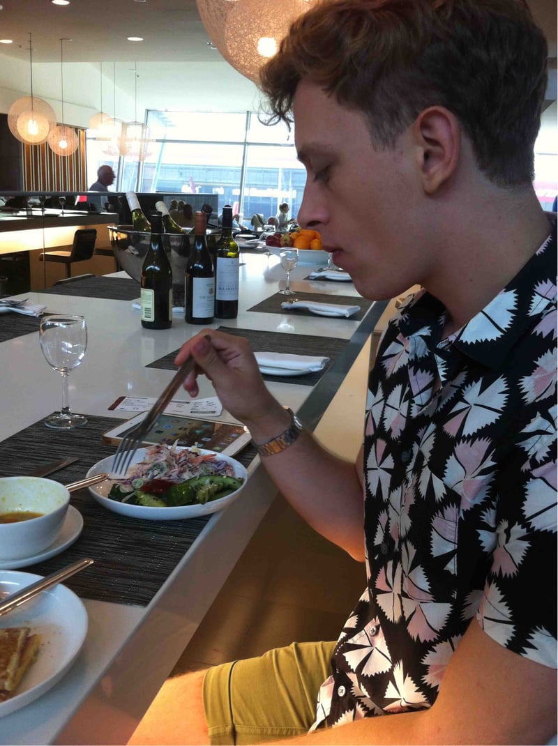 Qantas Airways Domestic Business Lounge, foto 9