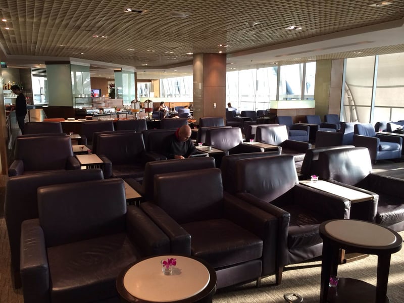 Thai Airways Royal Silk Lounge, foto 2