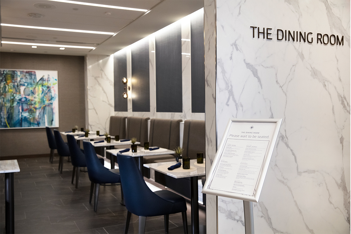 United Airlines Polaris Lounge, foto 5