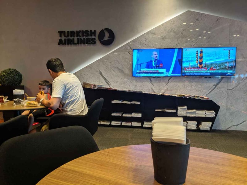 Turkish Airlines Lounge Sabiha Gokcen (Domestic Business Lounge), foto 2