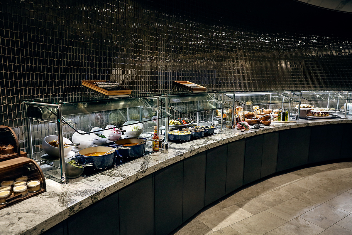 United Airlines Polaris Lounge, foto 6
