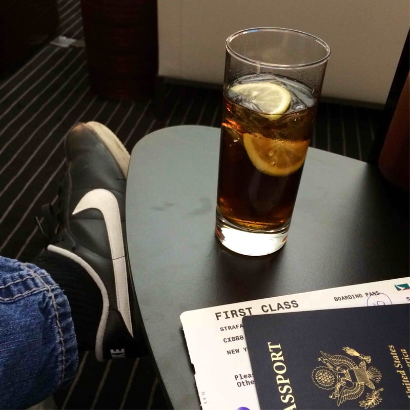 Cathay Pacific The Wing First Class Lounge, foto 5