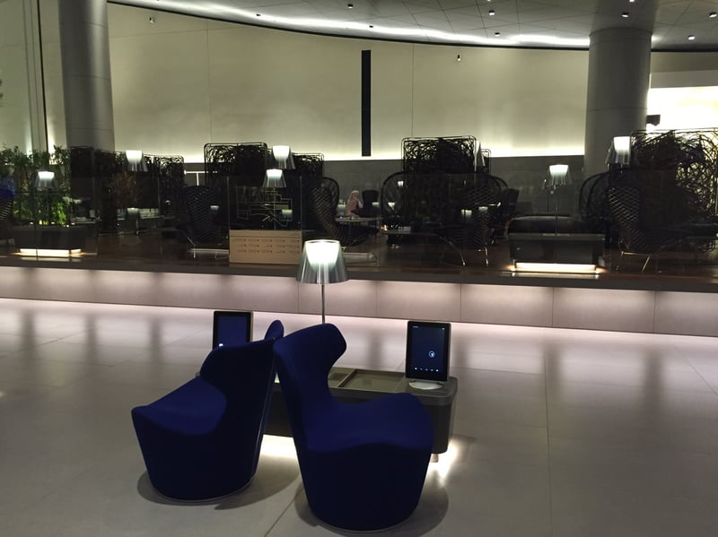 Qatar Airways Al Mourjan Business Class Lounge, photo 10
