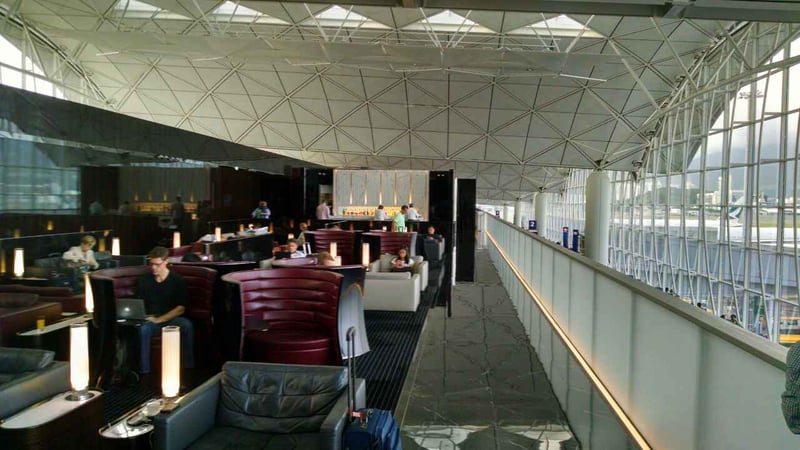 Cathay Pacific The Wing First Class Lounge, foto 10