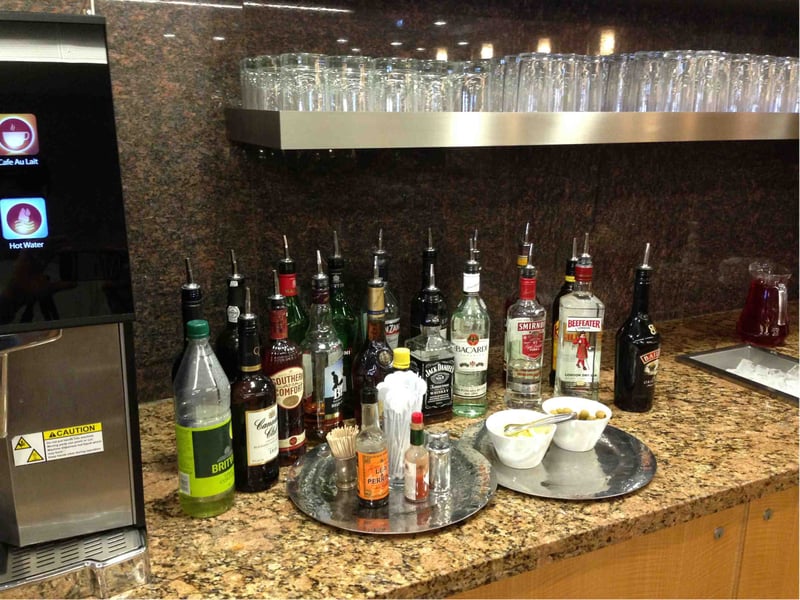American Airlines International First Class Lounge, foto 8