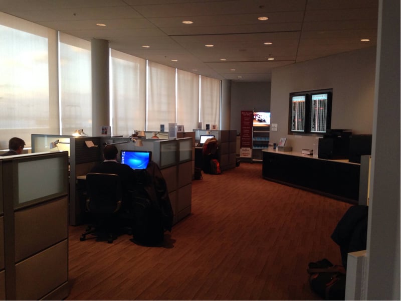 Air Canada Maple Leaf Lounge, foto 9