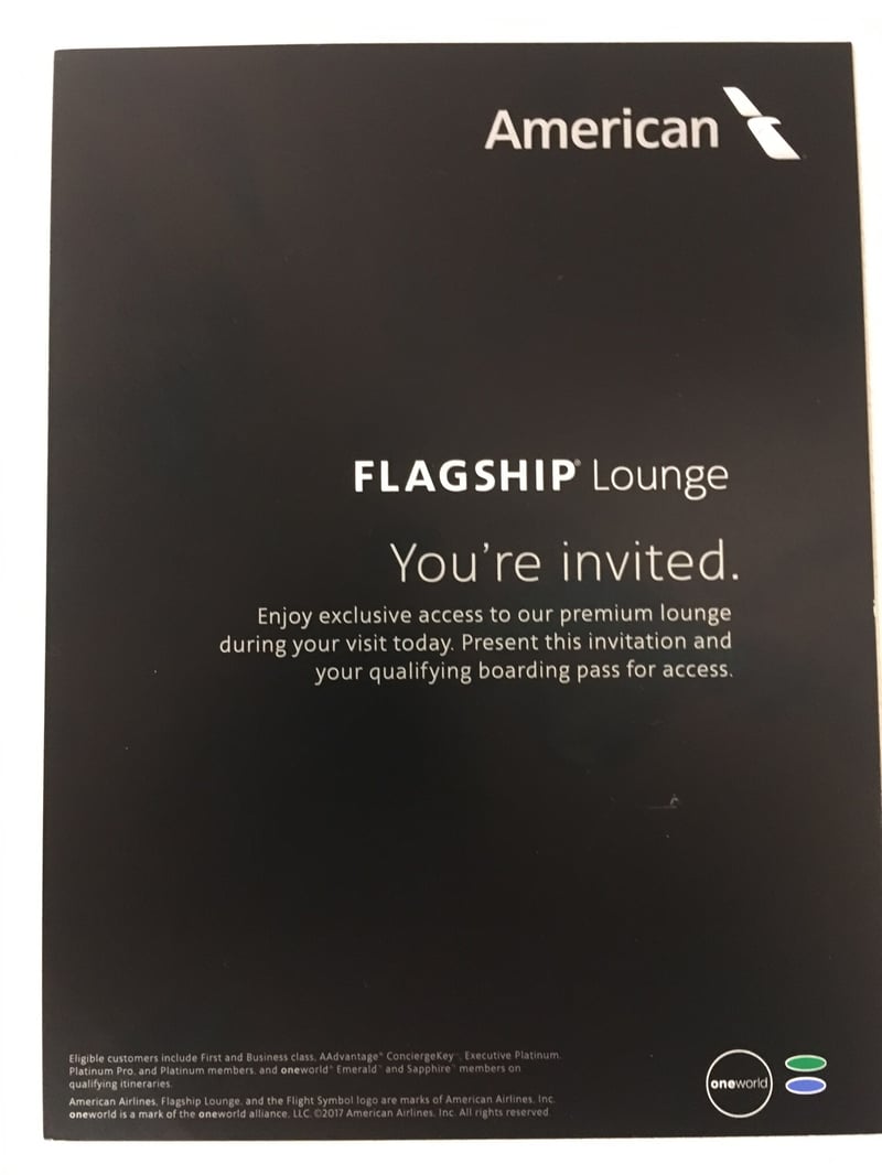 American Airlines Flagship Lounge, photo 3