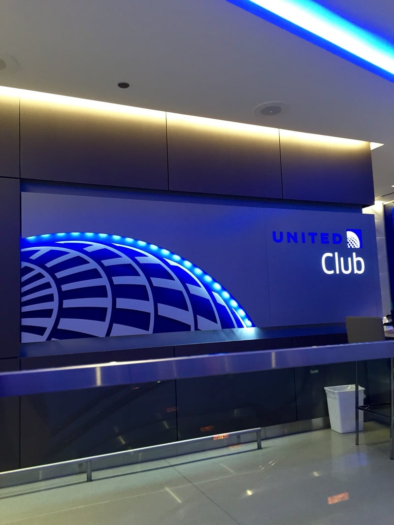 United Airlines United Club (Gate B18), foto 3