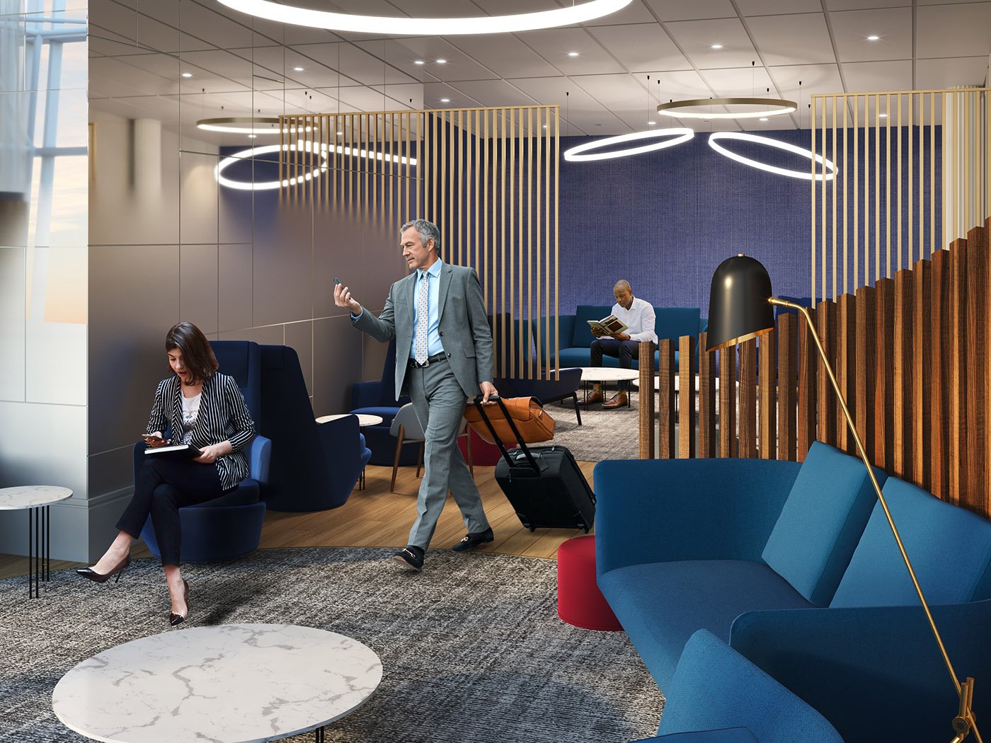 Air France/KLM Lounge operated by Plaza Premium Group, photo 2