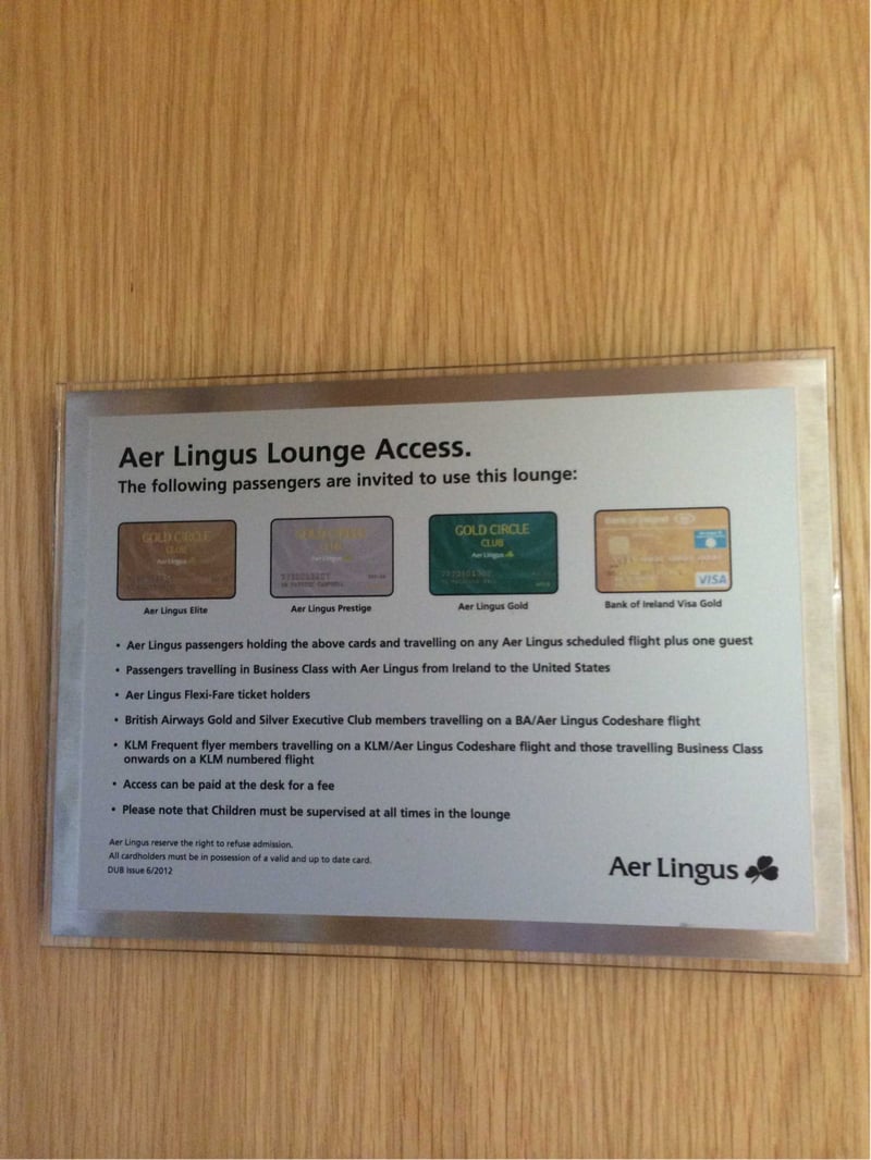 Aer Lingus Lounge, foto 10