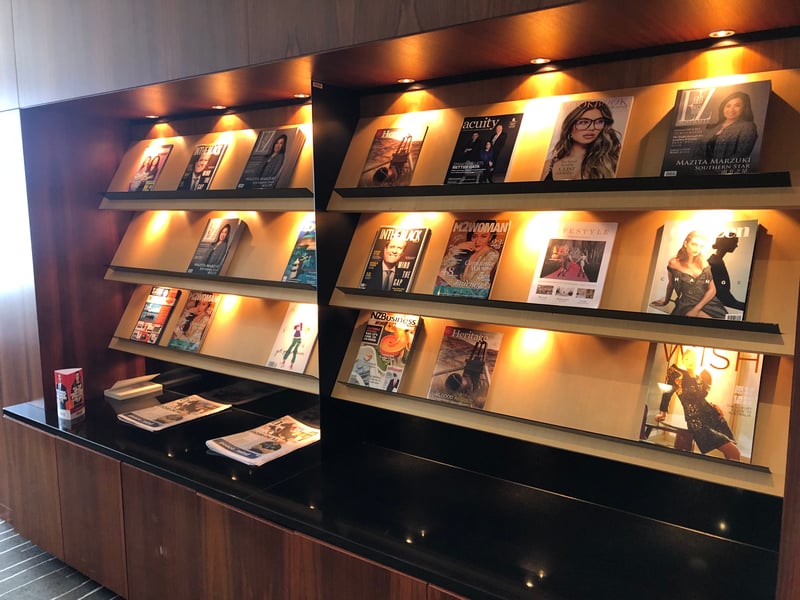Qantas Airways International First Lounge, photo 4