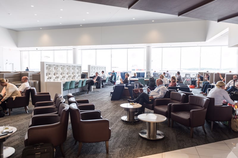 Delta Air Lines Delta Sky Club (Gate B18), photo 8