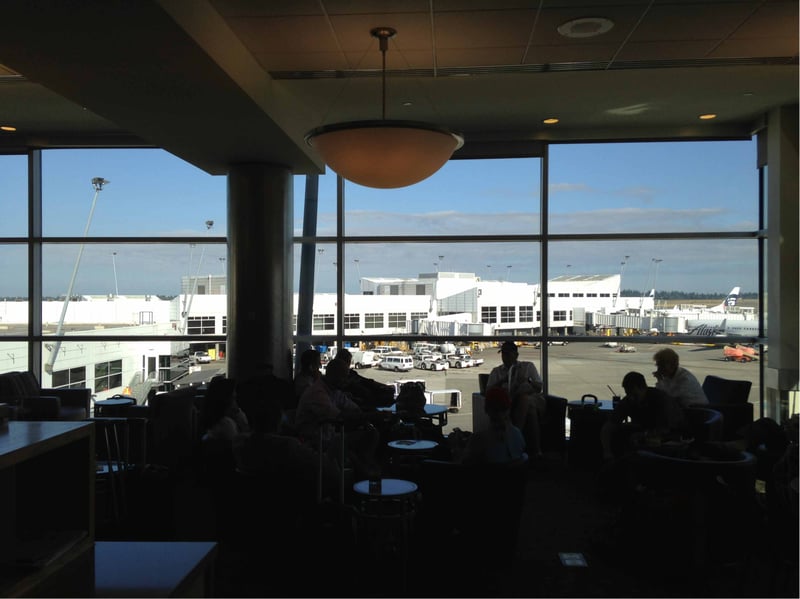 Alaska Airlines Alaska Lounge, photo 10