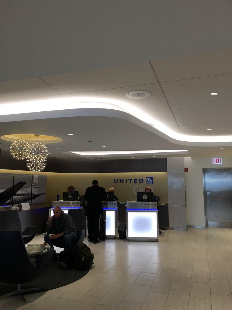 United Airlines United Club (Gate B18), foto 2