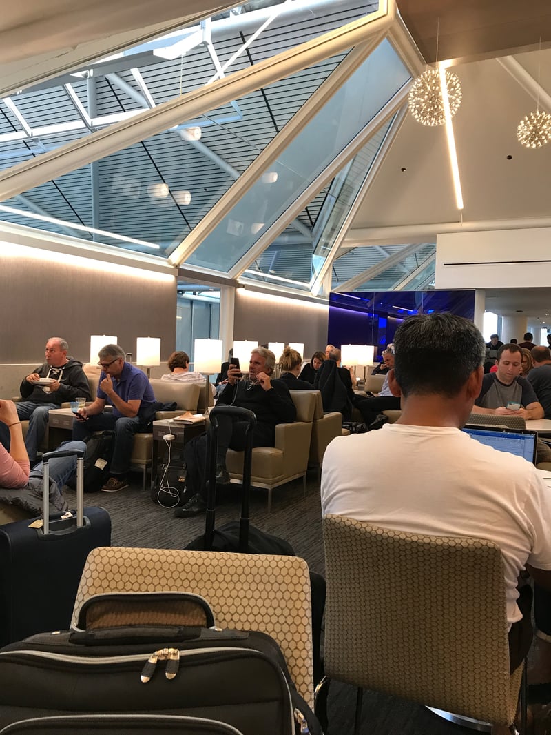 United Airlines United Club (Gate B6), foto 8