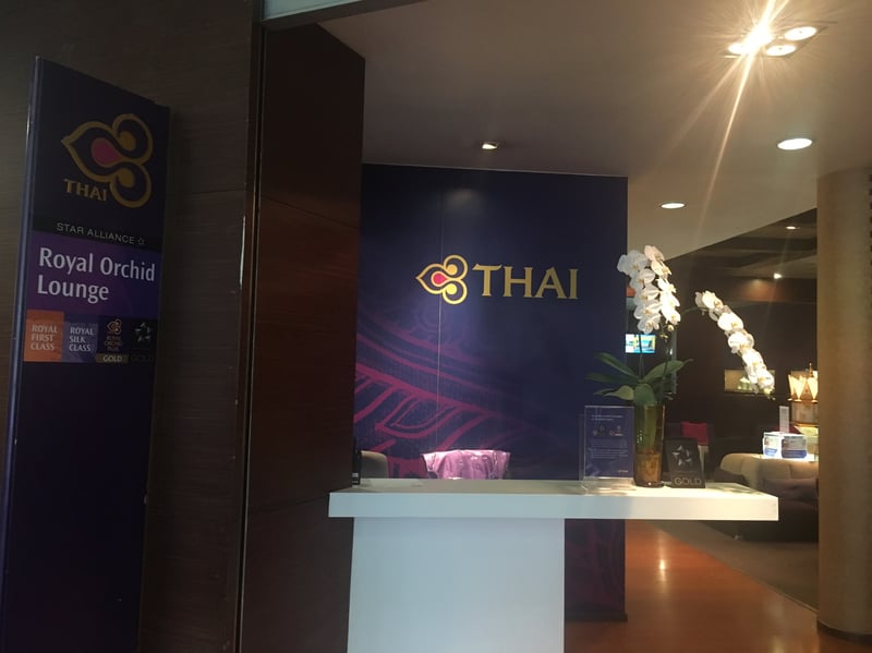 Thai Airways Royal Orchid Lounge, foto 5