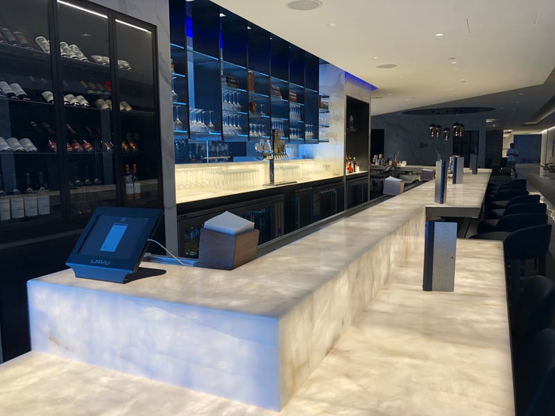United Airlines Polaris Lounge, foto 12