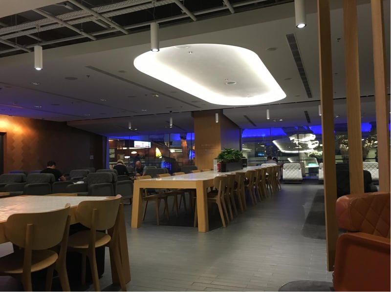 The Qantas Singapore Lounge, photo 4