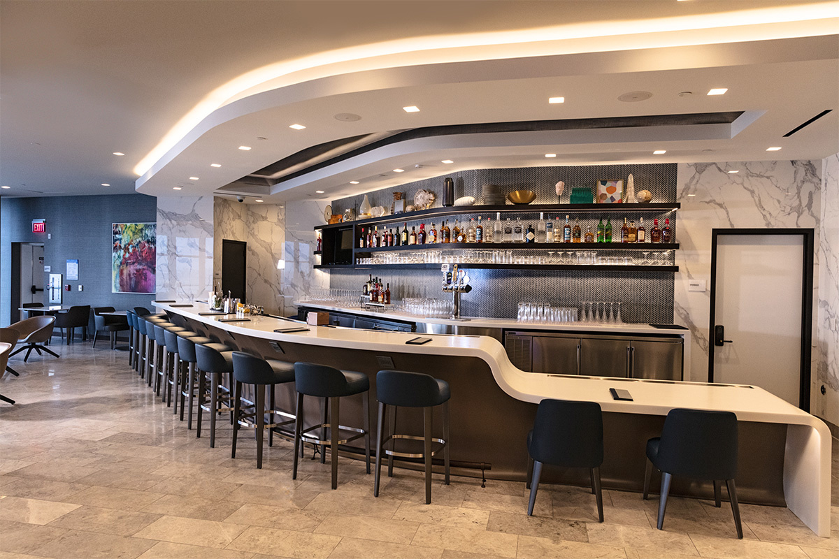 United Airlines Polaris Lounge, foto 2