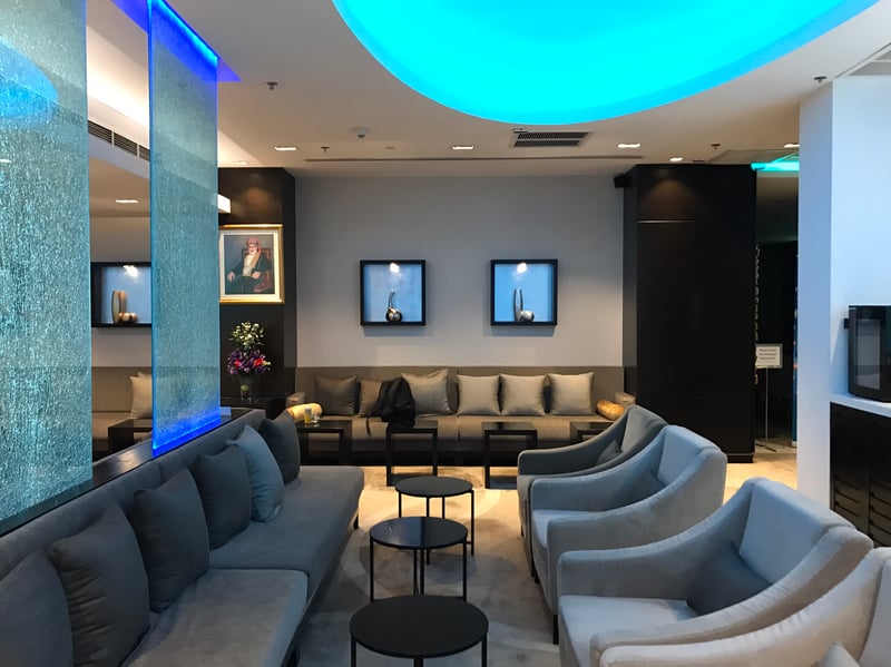 Oman Air First and Business Class Lounge, foto 4