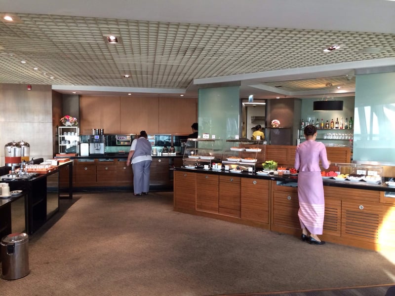 Thai Airways Royal Silk Lounge, foto 10