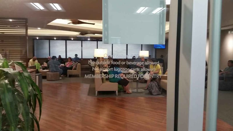 Hawaiian Airlines Premier Club Lounge, foto 10