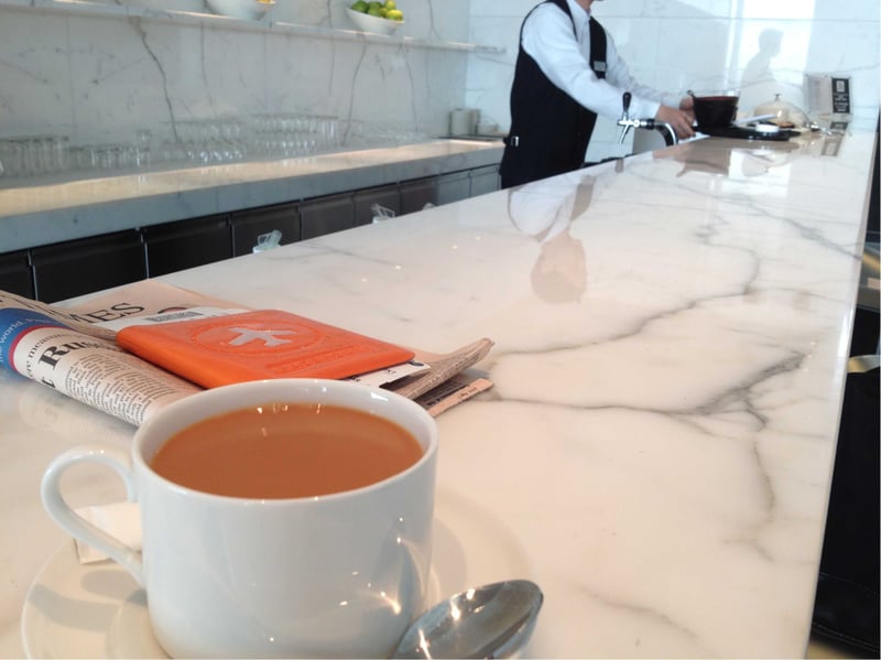 Cathay Pacific The Wing Business Class Lounge, foto 3
