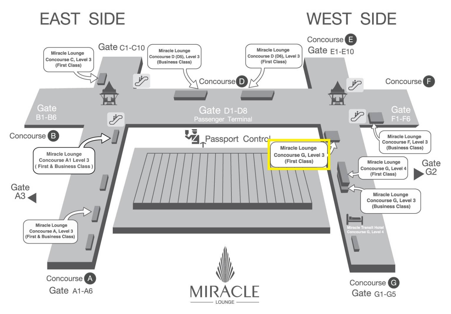 Miracle First Class Lounge (Level 3), foto 11