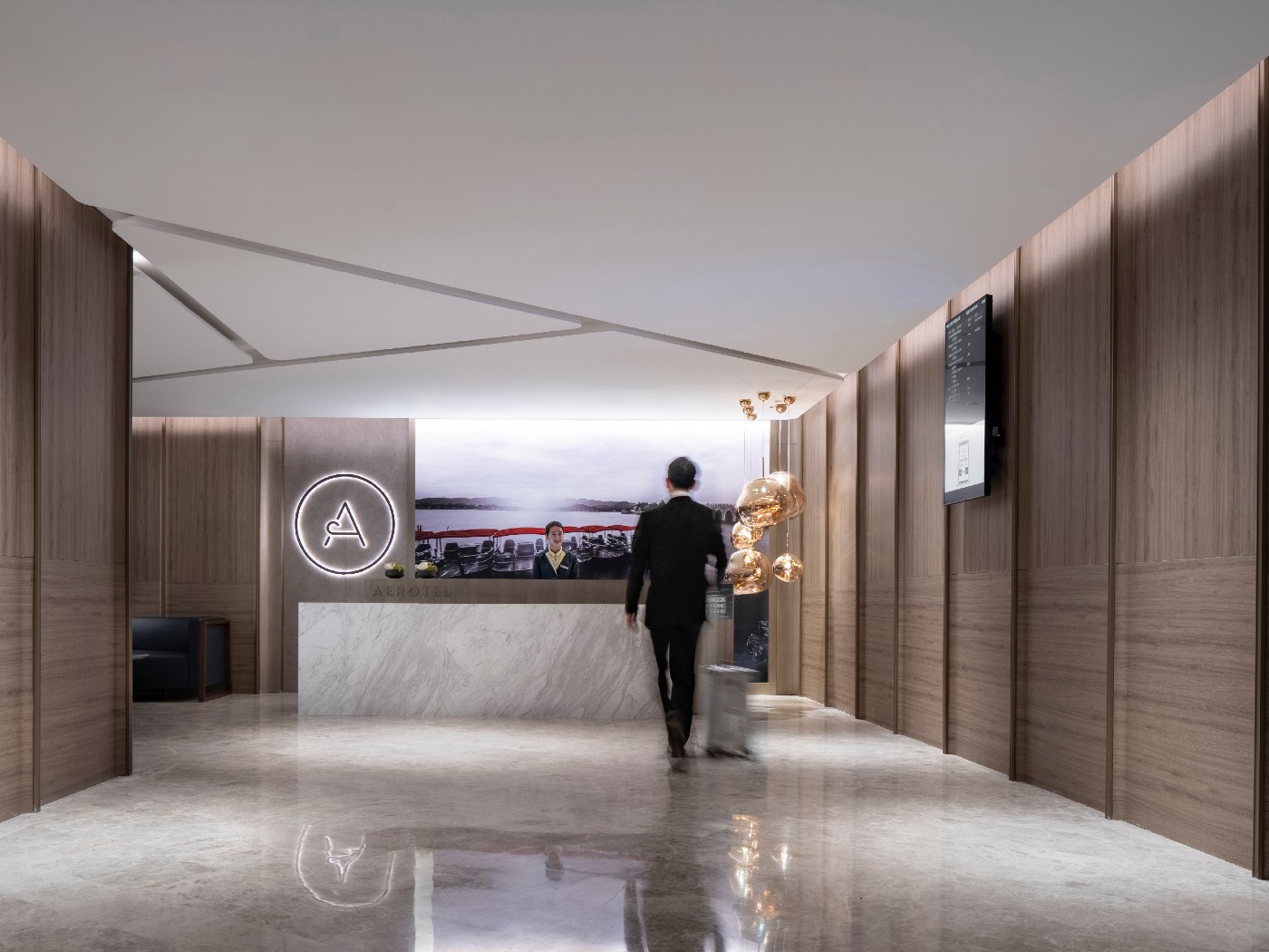 Library Lounge by Aerotel Beijing, foto 3