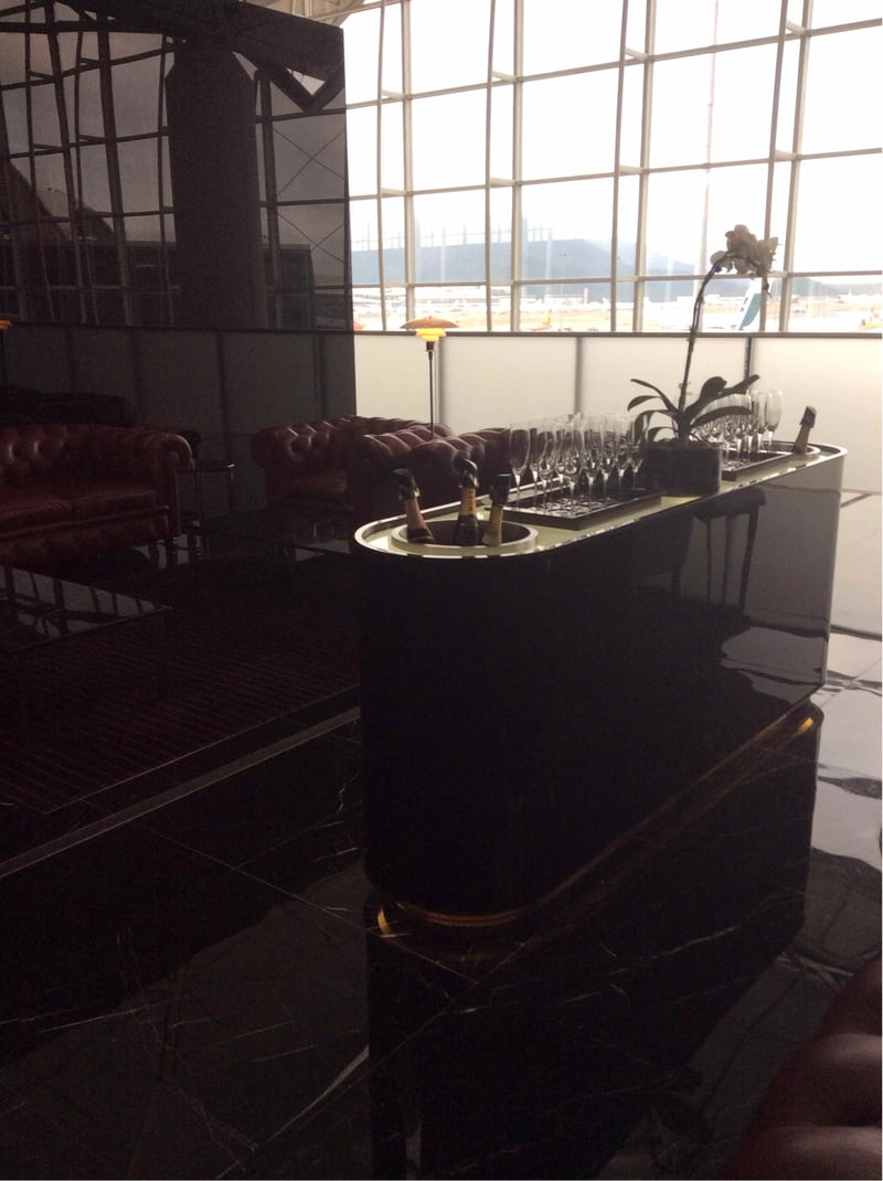 Cathay Pacific The Wing First Class Lounge, foto 4