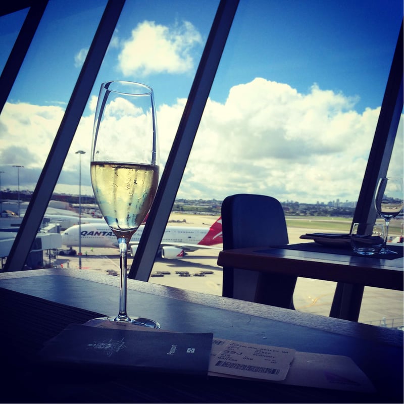 Qantas Airways International First Lounge, photo 10