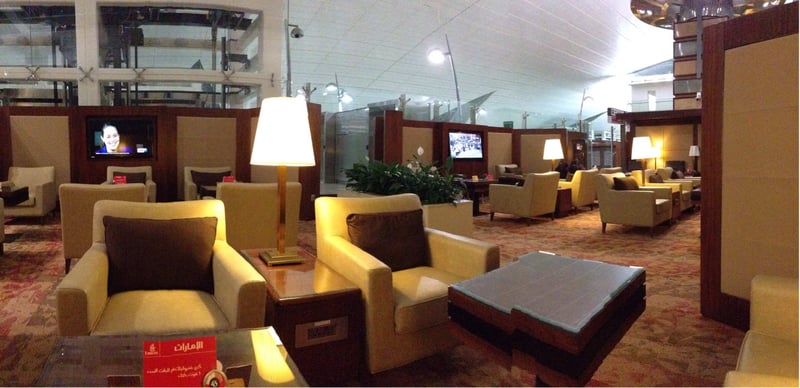 The Emirates Business Class Lounge, photo 5