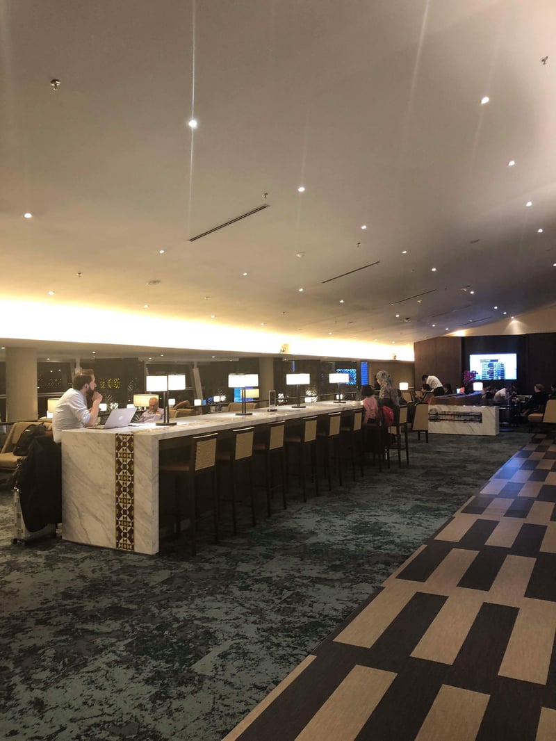 Malaysia Airlines Golden Business Class Lounge, foto 9