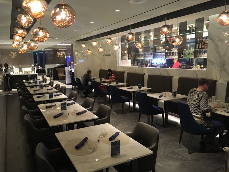 United Airlines Polaris Lounge, foto 11