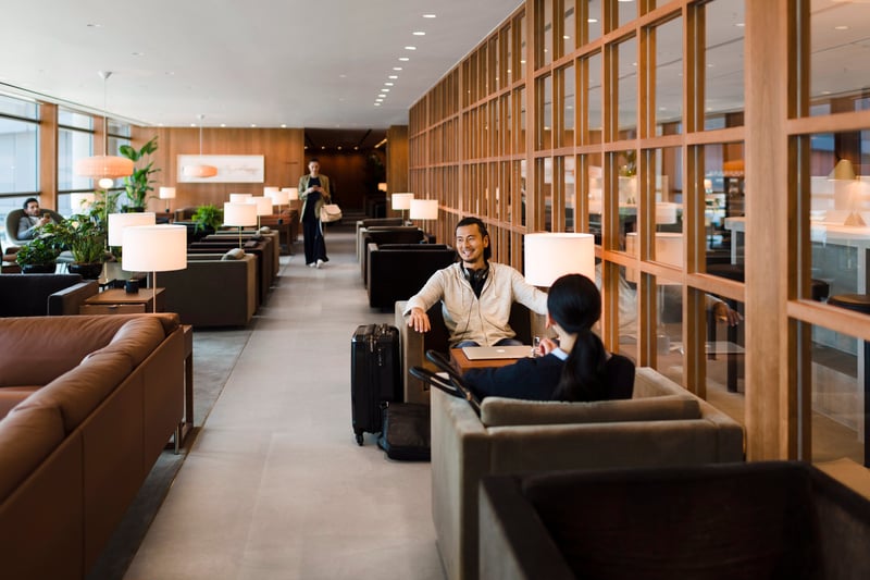 Cathay Pacific The Pier Business Class Lounge, photo 2