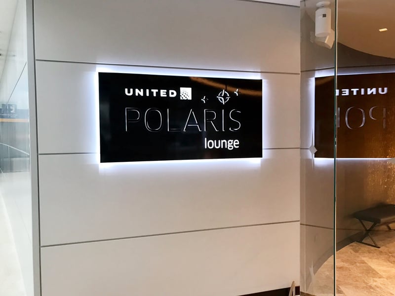 United Airlines Polaris Lounge, foto 4
