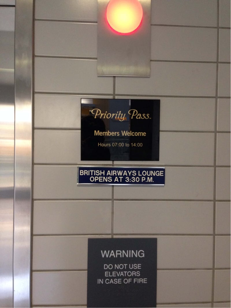 British Airways Galleries Lounge, foto 2