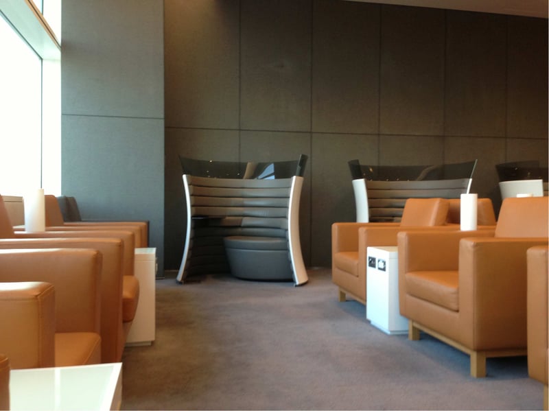 Cathay Pacific First and Business Class Lounge, foto 4