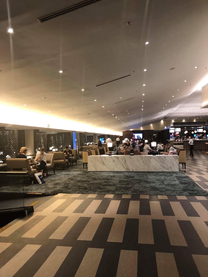 Malaysia Airlines Golden Business Class Lounge, foto 5